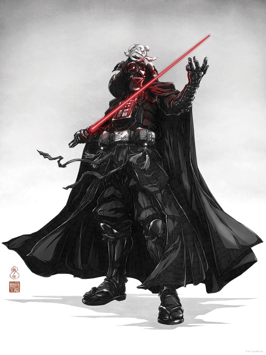 Komar NEU | Komar Wandbild- Star Wars Vision Samurai Dark Lord