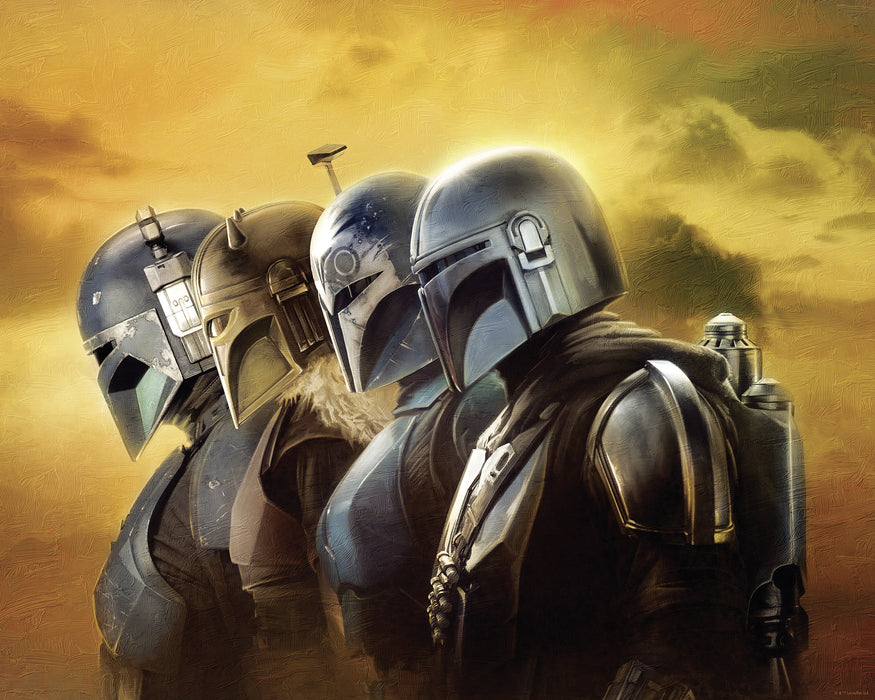 Wandbild | Star Wars The Mandalorian Line Up