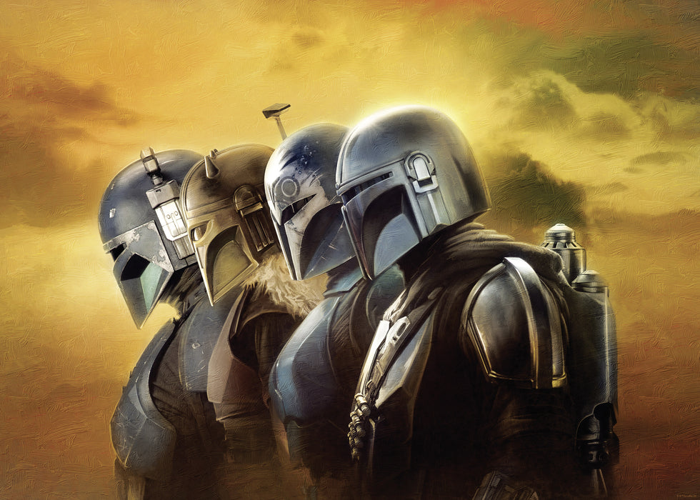 Komar NEU | Komar Wandbild- Star Wars The Mandalorian Line Up