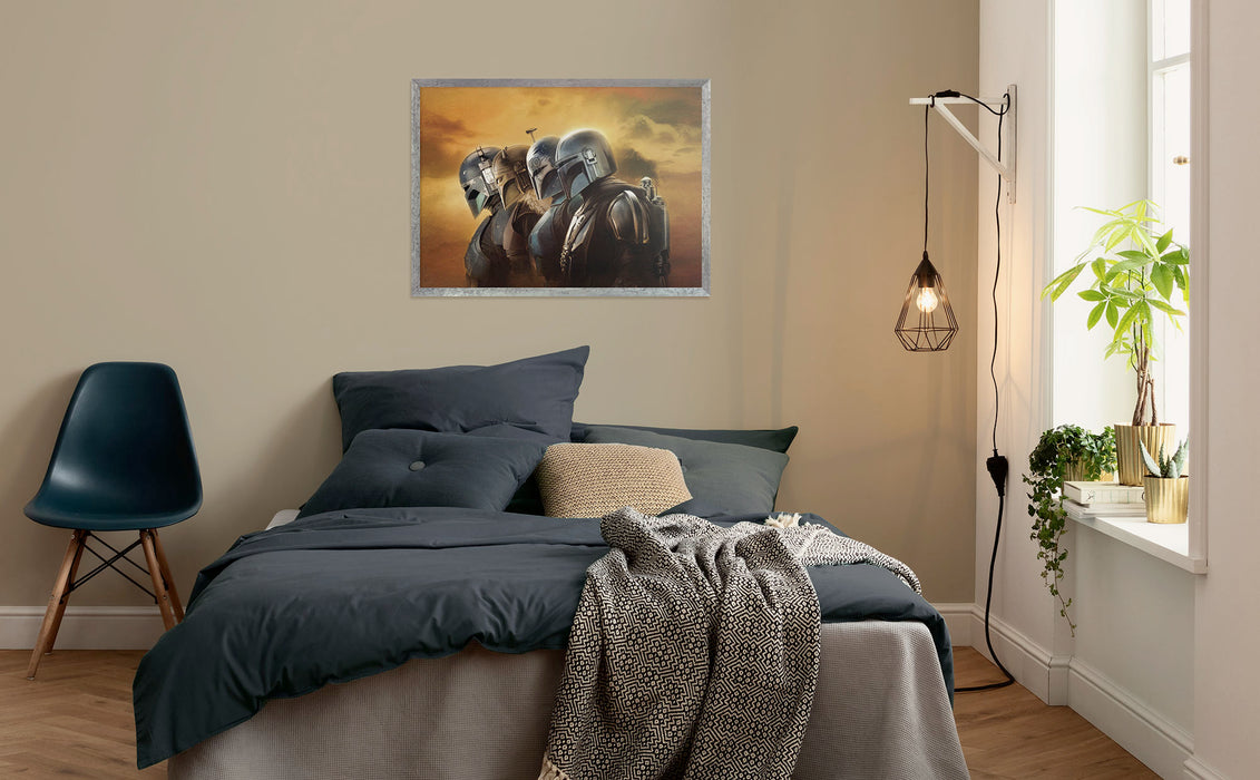 Wandbild | Star Wars The Mandalorian Line Up