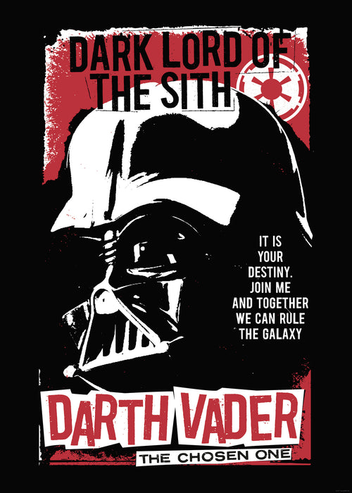 Komar NEU | Komar Wandbild- Star Wars Darth Vader The Chosen One