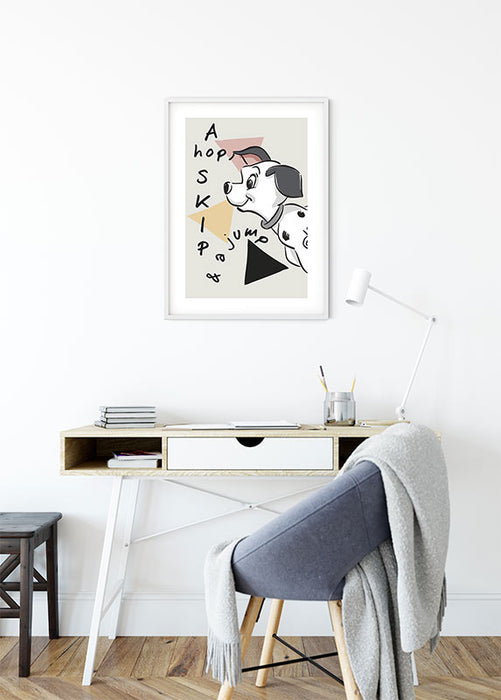 Komar NEU | Wandbild - 101 Dalmatiner Angles - Größe 50 x 70 cm