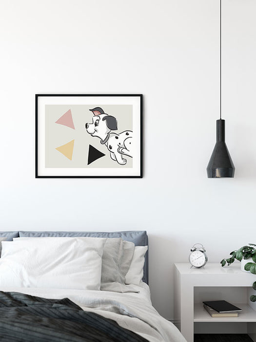 Komar NEU | Wandbild - 101 Dalmatiner Angles Landscape - Größe 70 x 50 cm