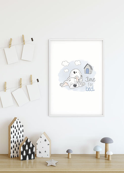 Komar NEU | Wandbild - 101 Dalmatiner Bedtime - Größe 50 x 70 cm