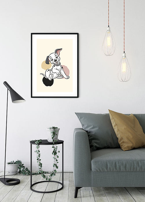 Komar NEU | Wandbild - 101 Dalmatiner Dots - Größe 30 x 40 cm