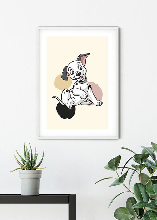 Komar NEU | Wandbild - 101 Dalmatiner Dots - Größe 40 x 50 cm