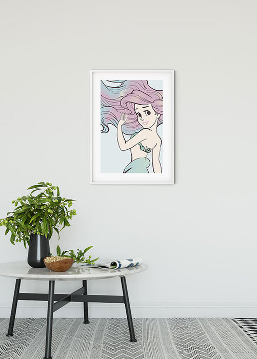 Komar NEU | Wandbild - Ariel Aquarell - Größe 50 x 70 cm