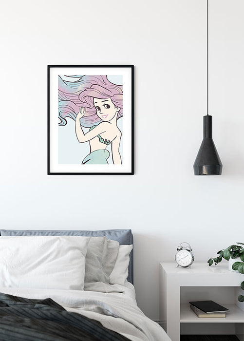 Wandbild - Ariel Aquarell