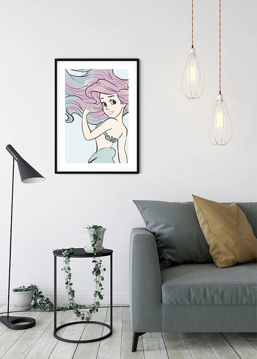 Komar NEU | Wandbild - Ariel Aquarell - Größe 30 x 40 cm