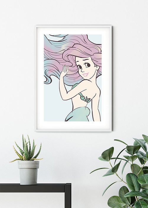 Komar NEU | Wandbild - Ariel Aquarell - Größe 50 x 70 cm