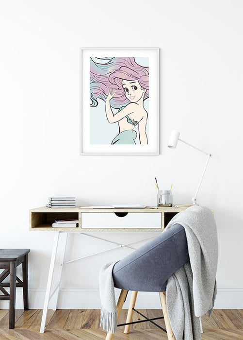 Komar NEU | Wandbild - Ariel Aquarell - Größe 50 x 70 cm