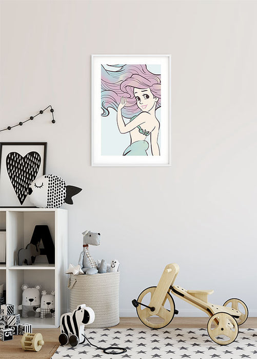 Wandbild - Ariel Aquarell