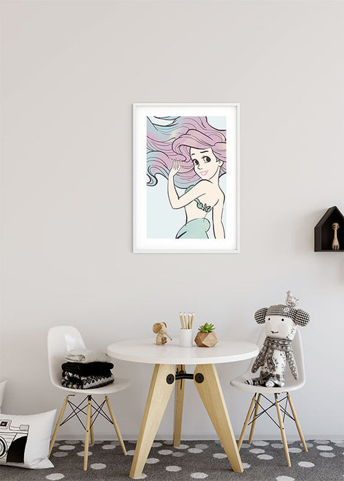 Komar NEU | Wandbild - Ariel Aquarell - Größe 30 x 40 cm