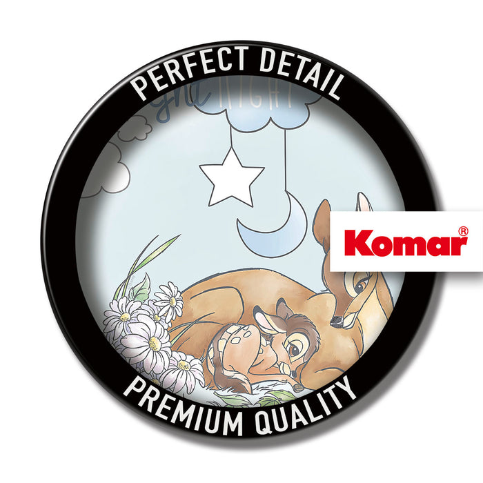 Komar NEU | Wandbild - Bambi Good Night - Größe 40 x 50 cm