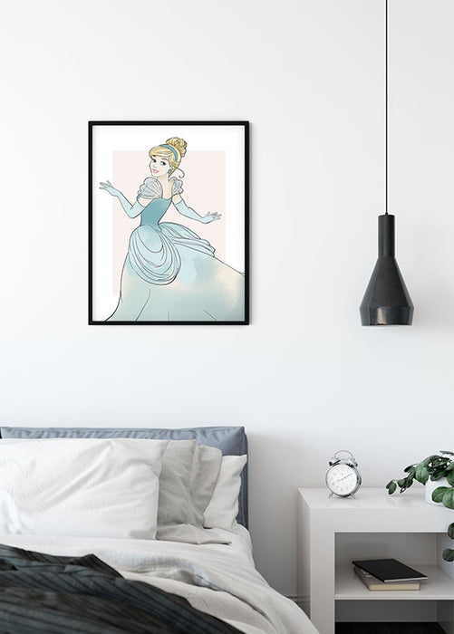 Komar NEU | Wandbild - Cinderella Beauty - Größe 40 x 50 cm