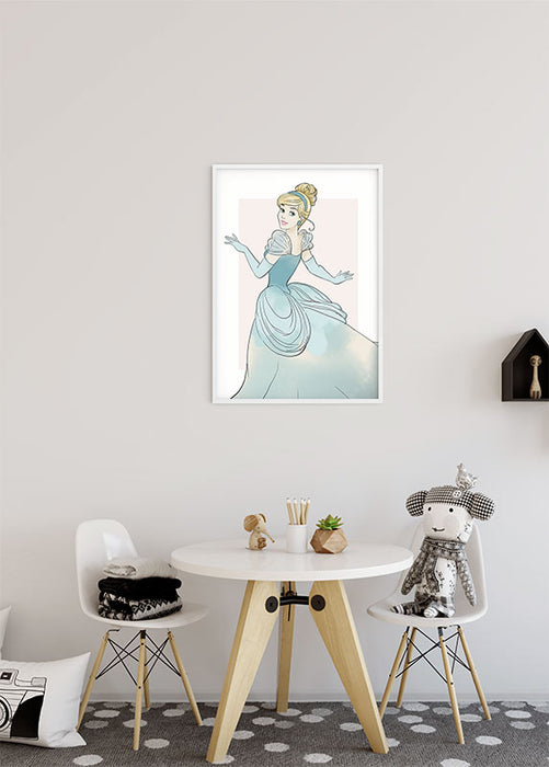 Komar NEU | Wandbild - Cinderella Beauty - Größe 40 x 50 cm