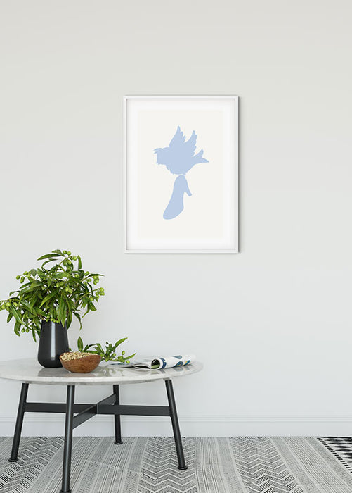 Komar NEU | Wandbild - Cinderella Bird - Größe 40 x 50 cm