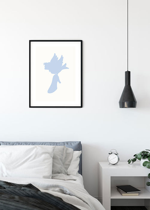 Komar NEU | Wandbild - Cinderella Bird - Größe 50 x 70 cm