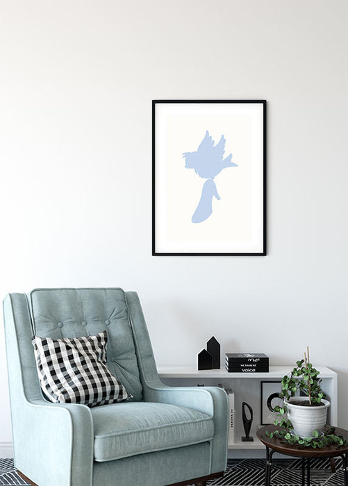 Komar NEU | Wandbild - Cinderella Bird - Größe 50 x 70 cm