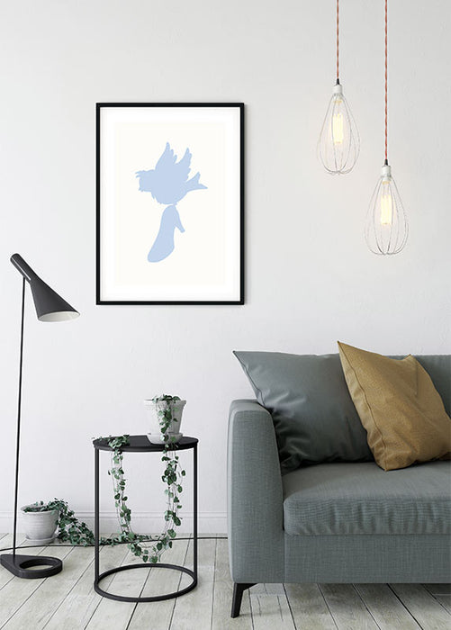 Komar NEU | Wandbild - Cinderella Bird - Größe 40 x 50 cm