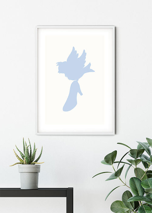 Komar NEU | Wandbild - Cinderella Bird - Größe 40 x 50 cm