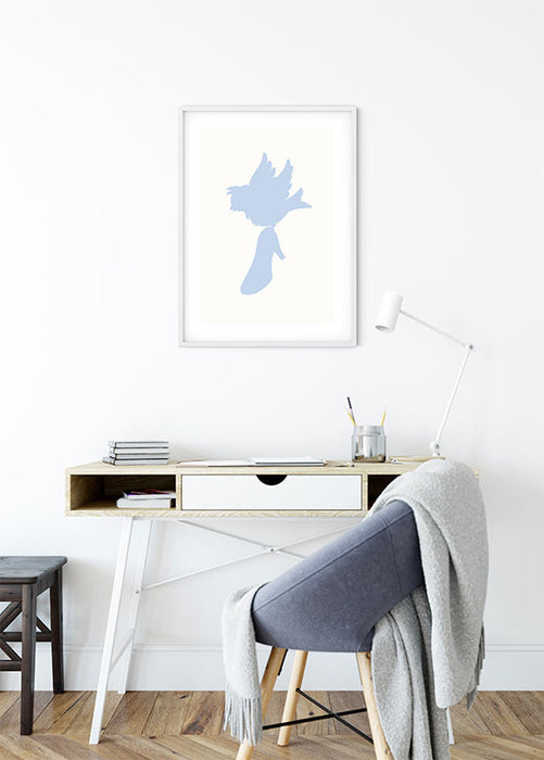 Komar NEU | Wandbild - Cinderella Bird - Größe 50 x 70 cm