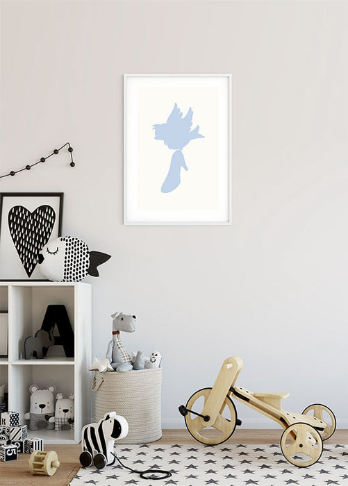 Komar NEU | Wandbild - Cinderella Bird - Größe 40 x 50 cm