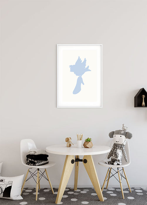 Komar NEU | Wandbild - Cinderella Bird - Größe 50 x 70 cm