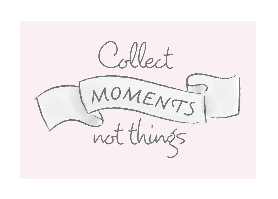 Wandbild - Collect Moments