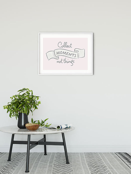 Wandbild - Collect Moments