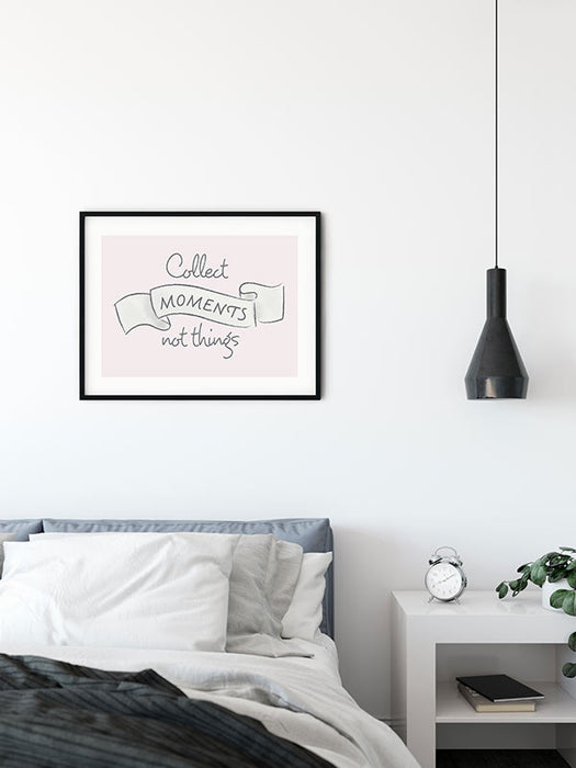 Wandbild - Collect Moments