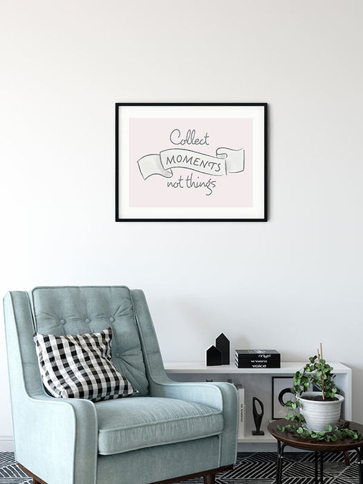 Wandbild - Collect Moments