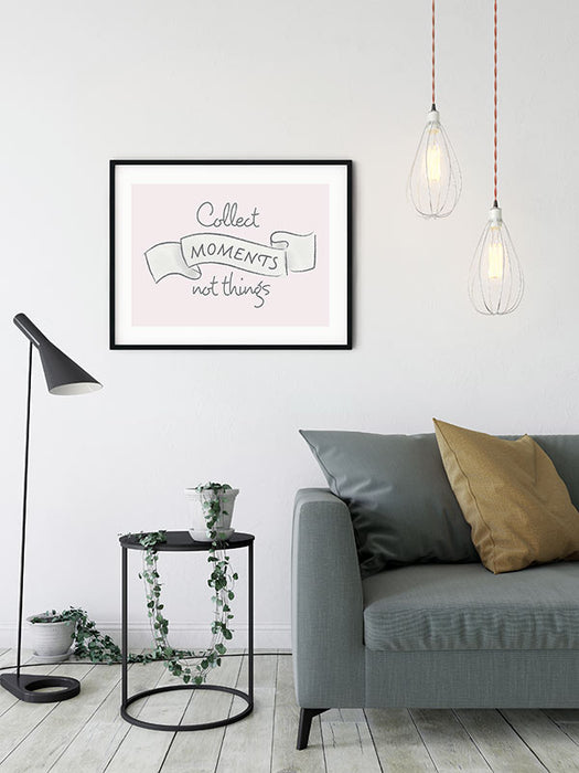 Wandbild - Collect Moments