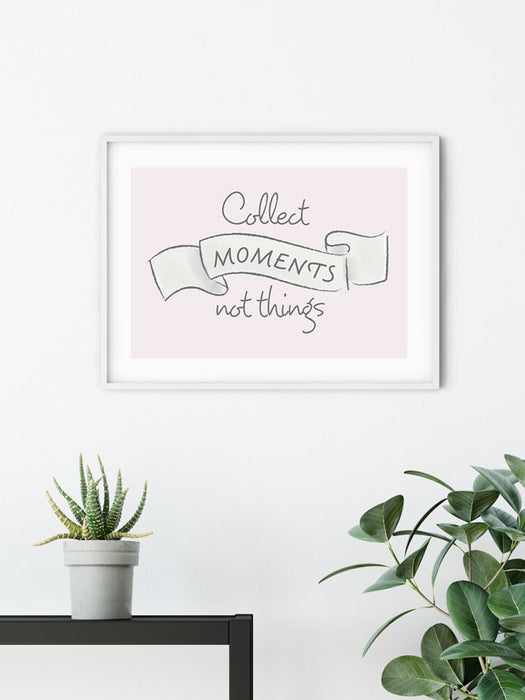 Wandbild - Collect Moments