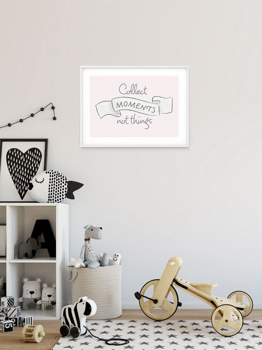 Wandbild - Collect Moments