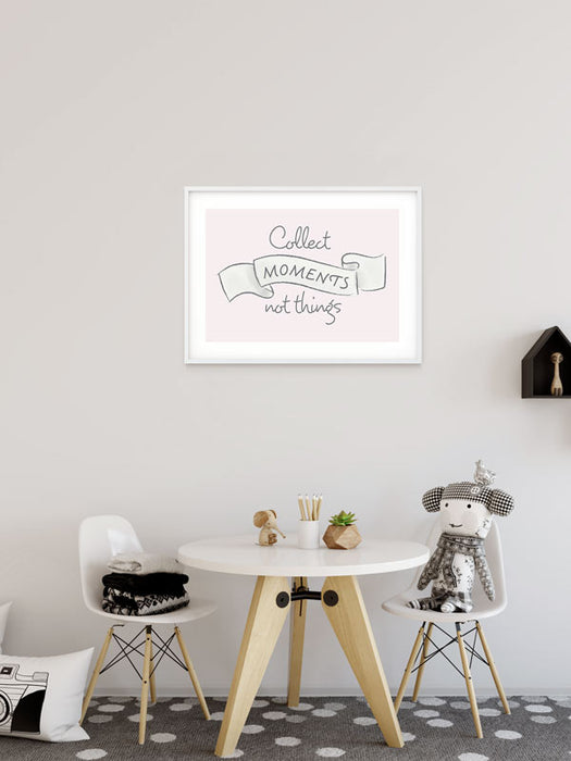 Wandbild - Collect Moments