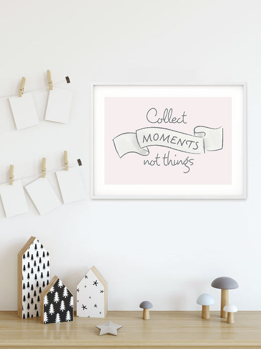 Wandbild - Collect Moments