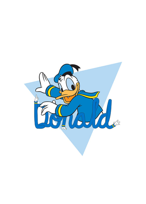 Wandbild - Donald Duck Triangle
