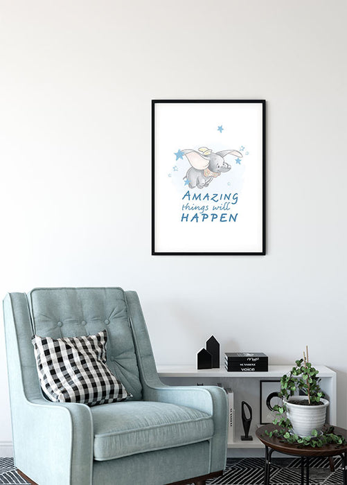 Komar NEU | Wandbild - Dumbo Amazing - Größe 40 x 50 cm