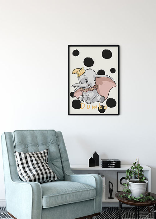 Komar NEU | Wandbild - Dumbo Dots - Größe 40 x 50 cm
