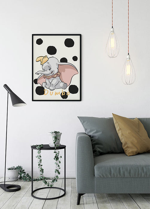 Komar NEU | Wandbild - Dumbo Dots - Größe 30 x 40 cm