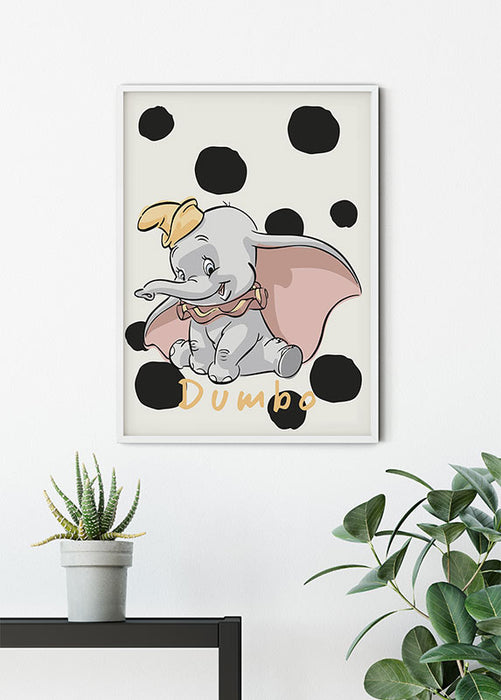 Komar NEU | Wandbild - Dumbo Dots - Größe 30 x 40 cm