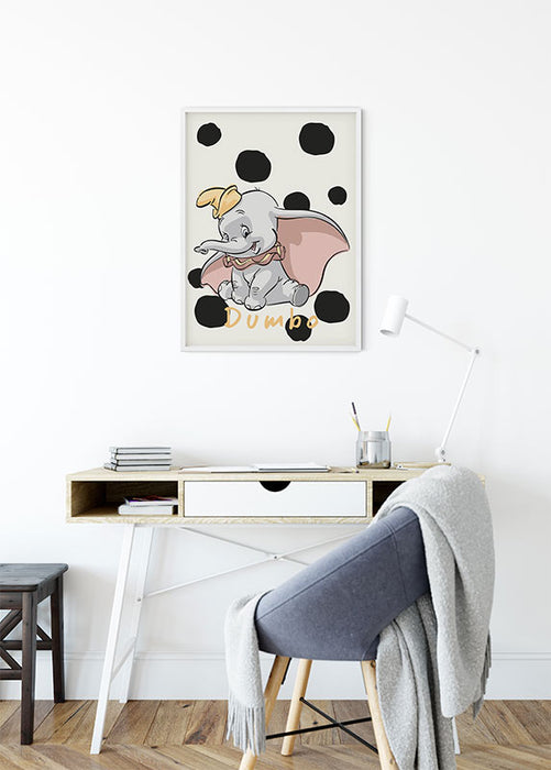 Komar NEU | Wandbild - Dumbo Dots - Größe 40 x 50 cm