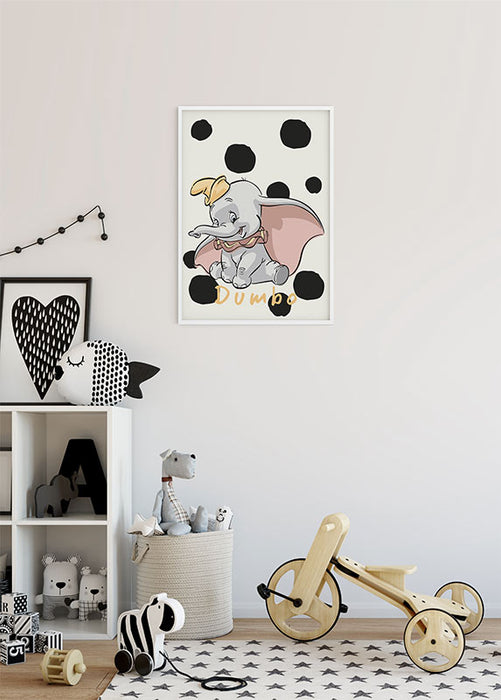 Komar NEU | Wandbild - Dumbo Dots - Größe 40 x 50 cm
