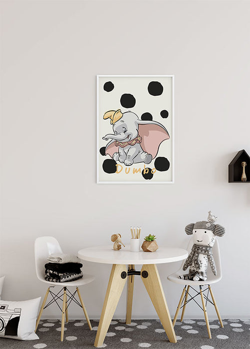 Komar NEU | Wandbild - Dumbo Dots - Größe 40 x 50 cm