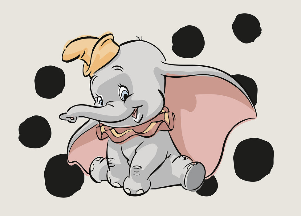 Wandbild - Dumbo Dots Landscape