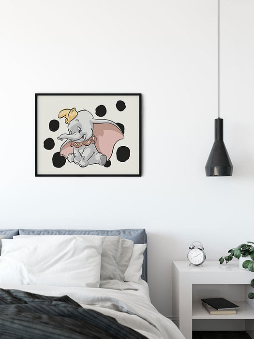 Komar NEU | Wandbild - Dumbo Dots Landscape - Größe 70 x 50 cm
