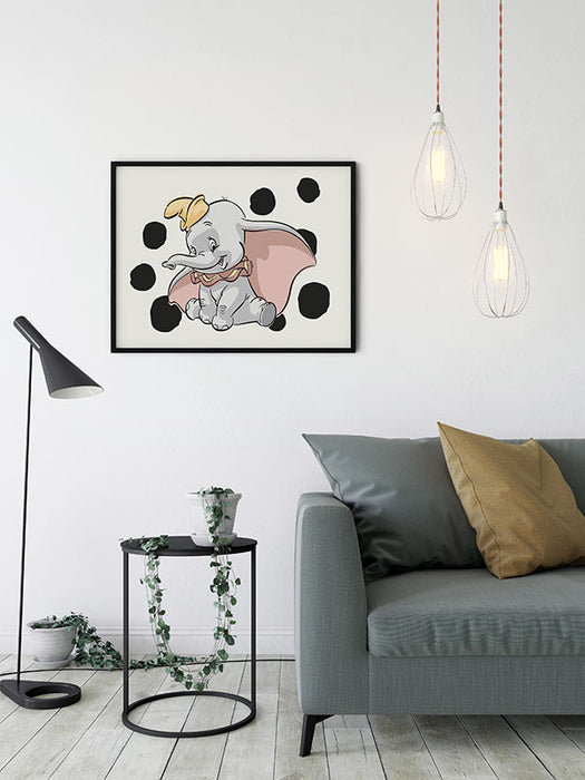 Komar NEU | Wandbild - Dumbo Dots Landscape - Größe 70 x 50 cm