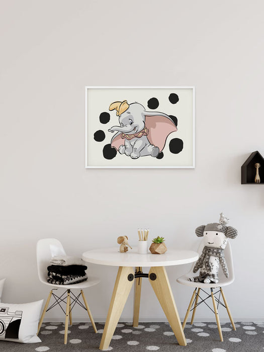 Komar NEU | Wandbild - Dumbo Dots Landscape - Größe 40 x 30 cm