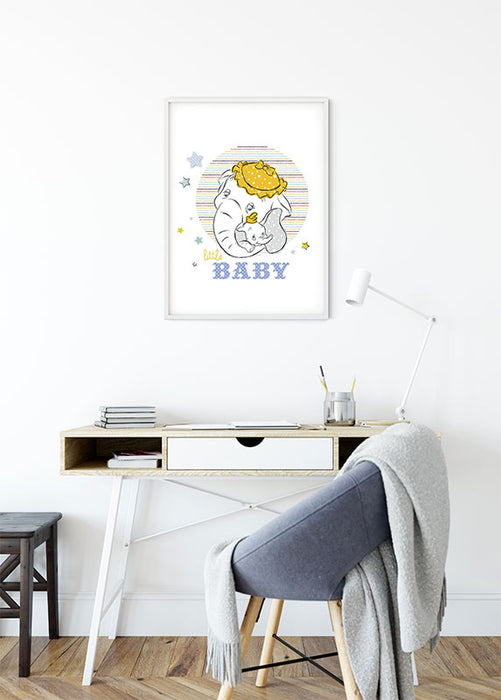 Komar NEU | Wandbild - Dumbo Little Baby - Größe 30 x 40 cm